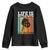 Life Is Better With Pickleball Youth Sweatshirt Funny Dink Saying TS12 Black Print Your Wear