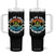 My Retirement Plan Tumbler With Handle Funny Pickleball Gift TS12 One Size: 40 oz Black Print Your Wear