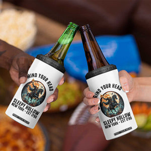 Headless Horseman 4 in 1 Can Cooler Tumbler Mind Your Head Haunted Gift TS12 Print Your Wear