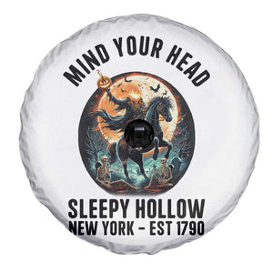 Headless Horseman Spare Tire Cover Mind Your Head Haunted Gift TS12 Print Your Wear
