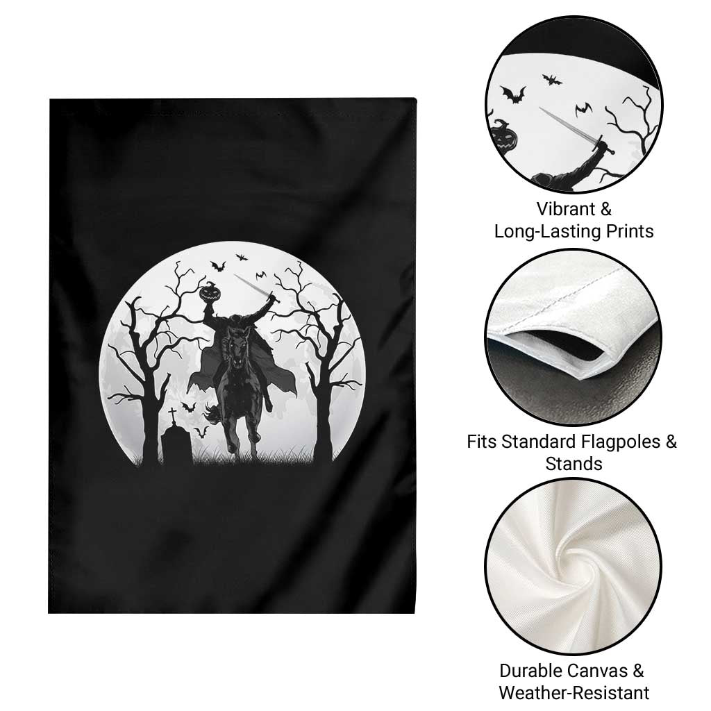 Headless Horseman Garden Flag Gothic Horror Halloween Gift TS12 Print Your Wear
