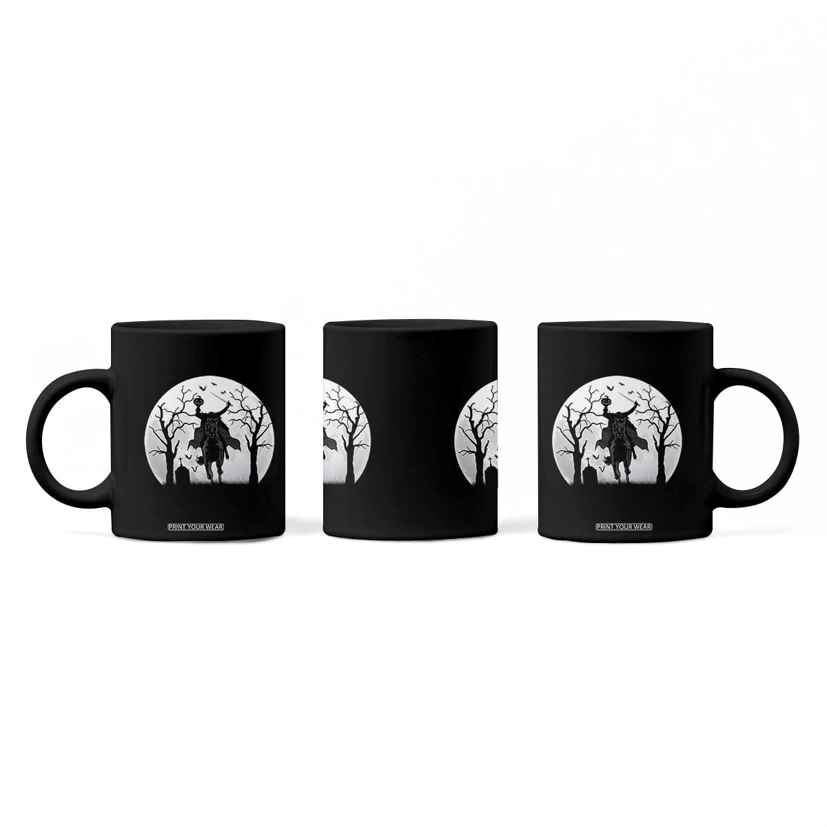 Headless Horseman Coffee Mug Gothic Horror Halloween Gift TS12 Print Your Wear