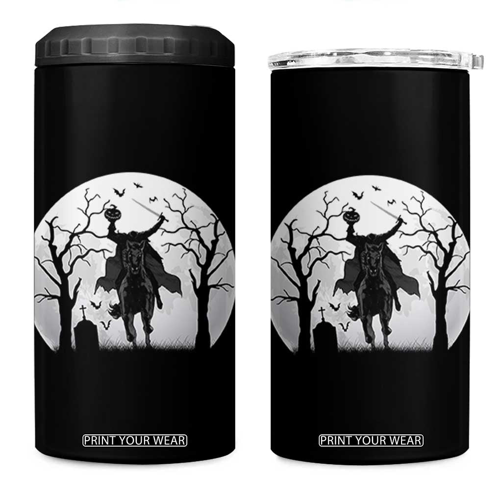 Headless Horseman 4 in 1 Can Cooler Tumbler Gothic Horror Halloween Gift TS12 One Size: 16 oz Black Print Your Wear