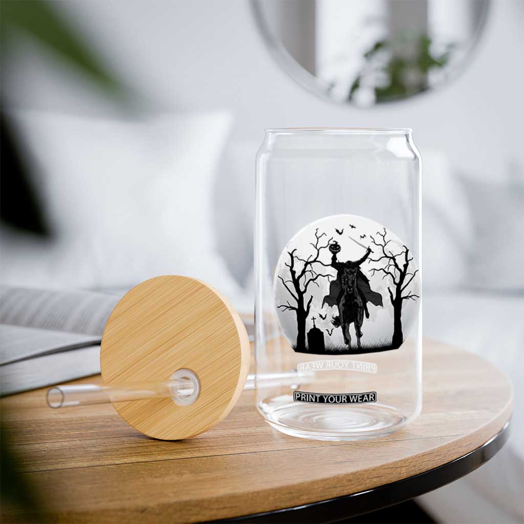 Headless Horseman Glass Can Gothic Horror Halloween Gift TS12 Print Your Wear