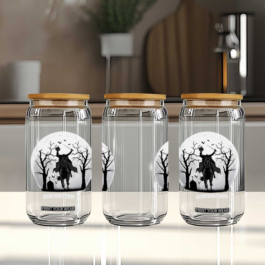 Headless Horseman Glass Can Gothic Horror Halloween Gift TS12 Print Your Wear