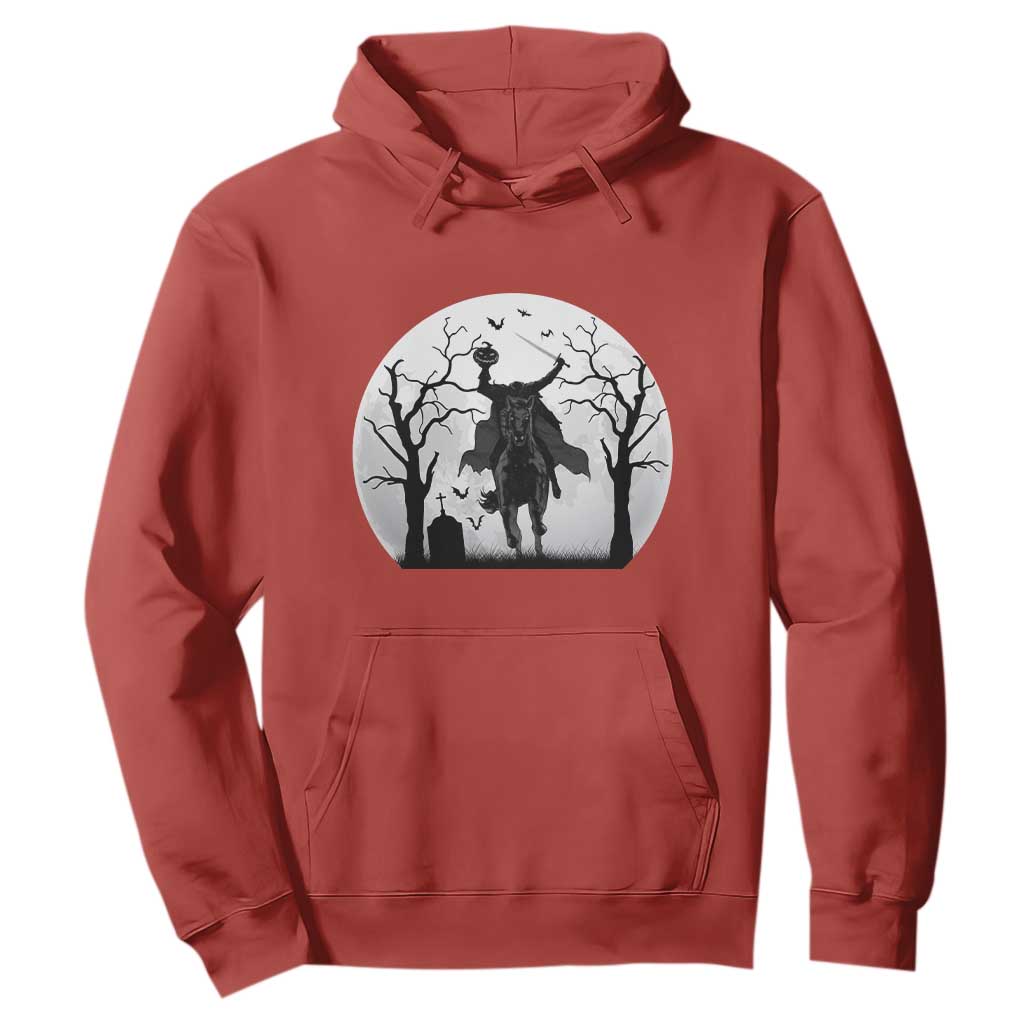 Headless Horseman Hoodie Gothic Horror Halloween Gift TS12 Red Print Your Wear