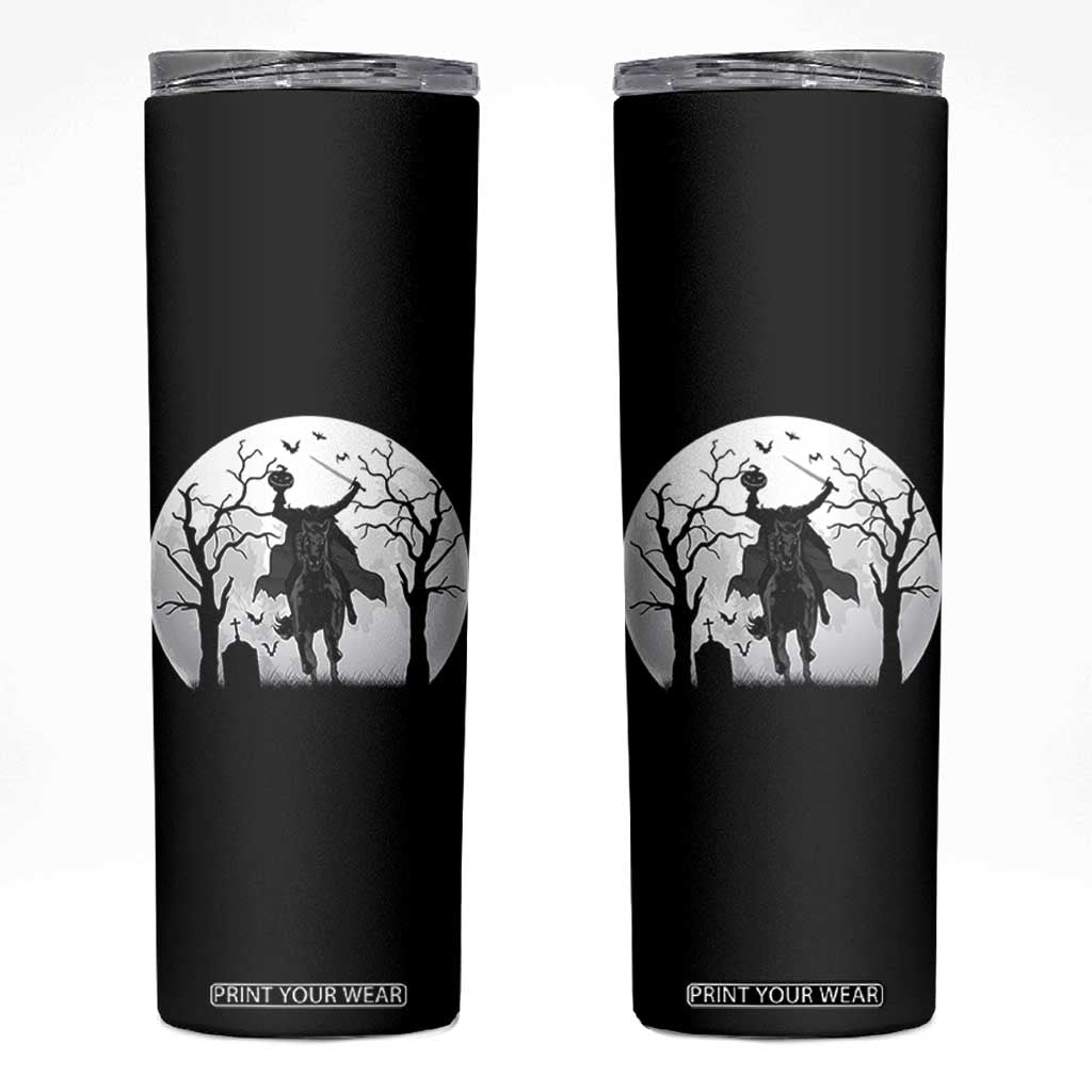 Headless Horseman Skinny Tumbler Gothic Horror Halloween Gift TS12 Black Print Your Wear
