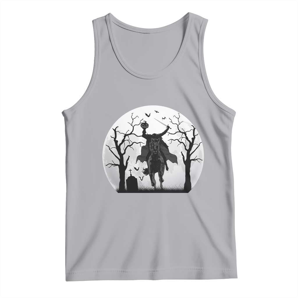Headless Horseman Tank Top Gothic Horror Halloween Gift TS12 Athletic Heather Print Your Wear