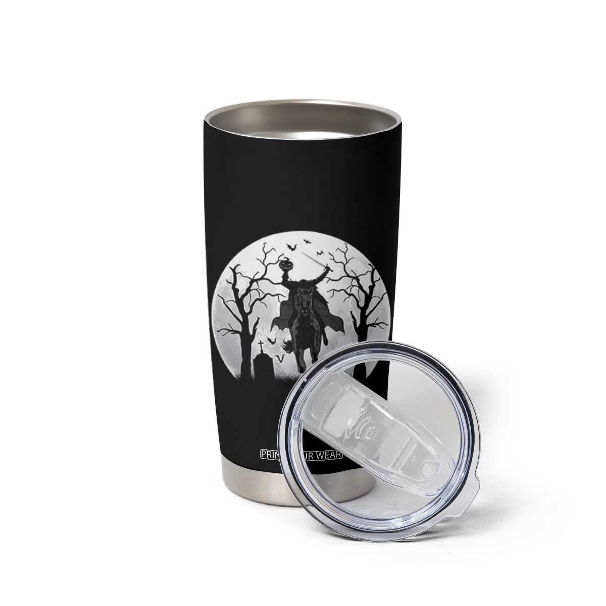 Headless Horseman Tumbler Cup Gothic Horror Halloween Gift TS12 Print Your Wear