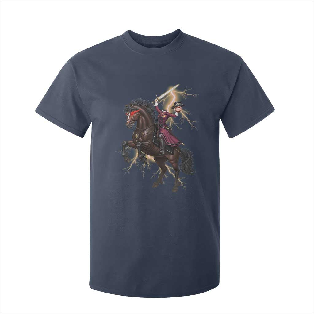 Dullahan Headless Horsewoman T Shirt For Kid Gothic Monster Girl Gift TS12 Navy Print Your Wear