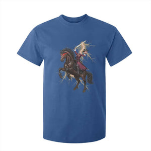 Dullahan Headless Horsewoman T Shirt For Kid Gothic Monster Girl Gift TS12 Royal Blue Print Your Wear