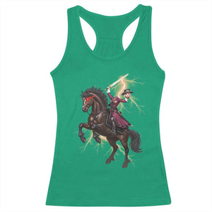 Dullahan Headless Horsewoman Racerback Tank Top Gothic Monster Girl Gift TS12 Irish Green Print Your Wear