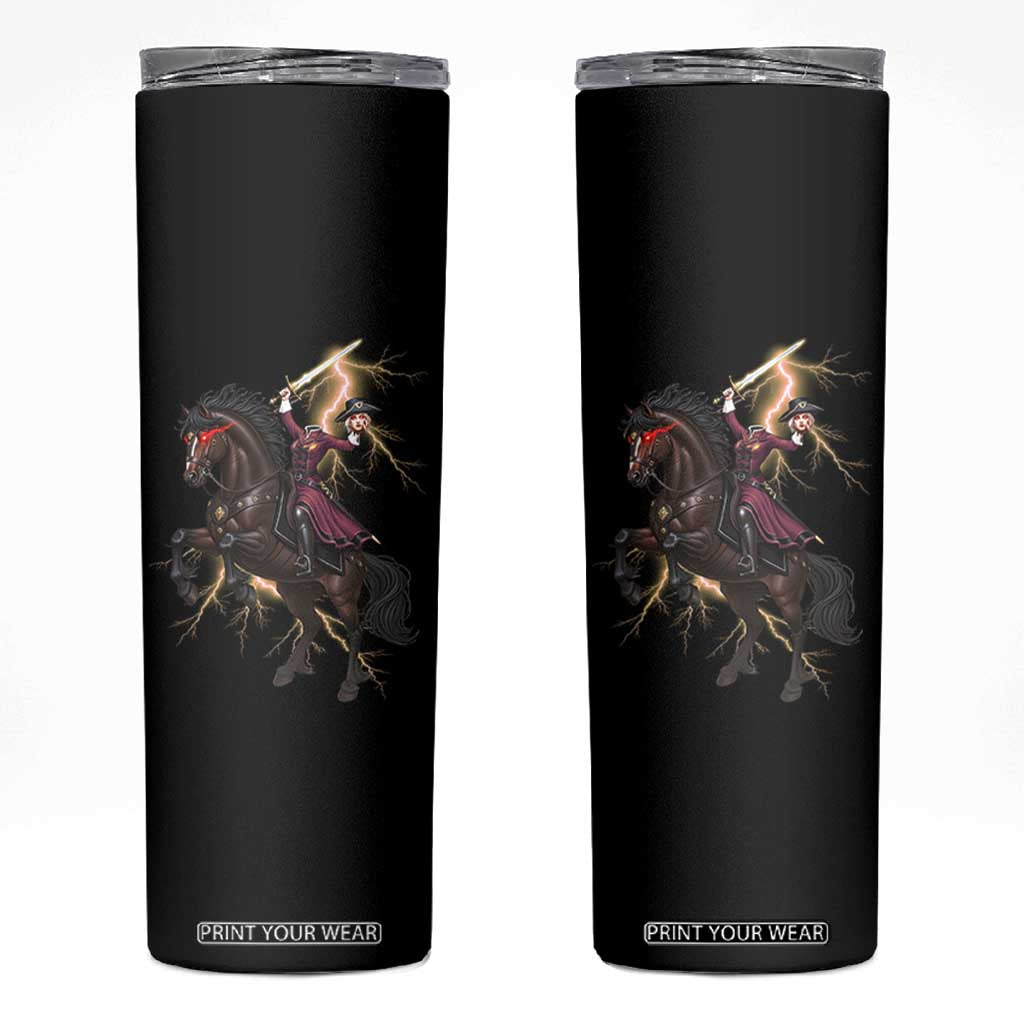 Dullahan Headless Horsewoman Skinny Tumbler Gothic Monster Girl Gift TS12 Black Print Your Wear