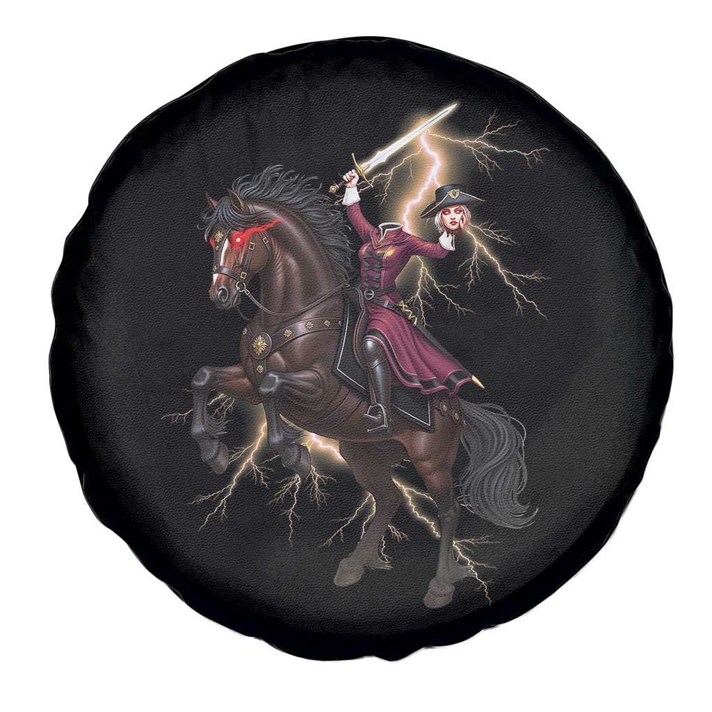 Dullahan Headless Horsewoman Spare Tire Cover Gothic Monster Girl Gift TS12 Print Your Wear
