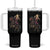 Dullahan Headless Horsewoman Tumbler With Handle Gothic Monster Girl Gift TS12 One Size: 40 oz Black Print Your Wear