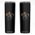 Spooky Skeleton Headless Cowboy Rider Gift Skinny Tumbler TS12 Black Print Your Wear