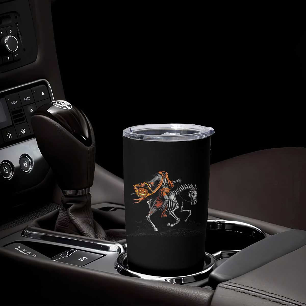 Spooky Skeleton Headless Cowboy Rider Gift Tumbler Cup TS12 Print Your Wear