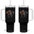 Spooky Skeleton Headless Cowboy Rider Gift Tumbler With Handle TS12 One Size: 40 oz Black Print Your Wear