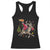 Funny Santa Headless Horseman Racerback Tank Top Christmas Halloween Gift TS12 Black Print Your Wear