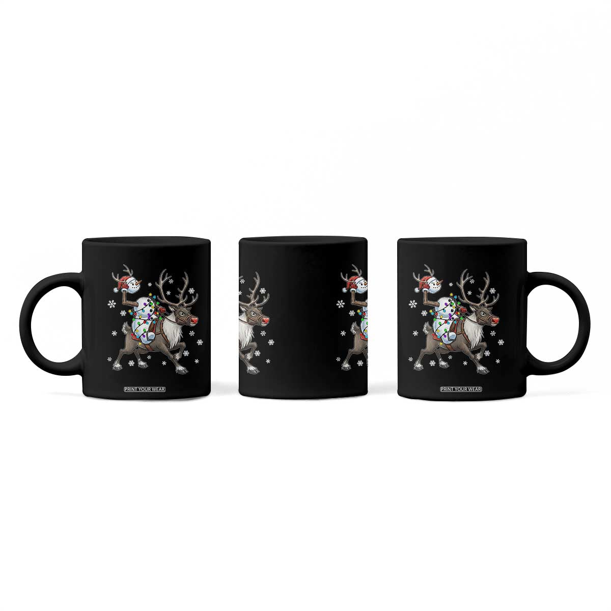 Funny Snowman Headless Horseman Coffee Mug Christmas Halloween Gift TS12 Print Your Wear