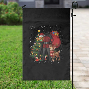 Headless Horseman Santa Garden Flag Funny Christmas Mashup Gift TS12 Print Your Wear