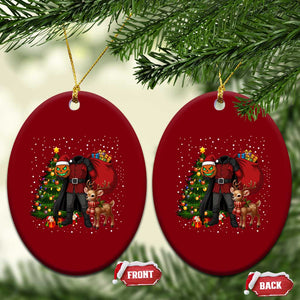 Headless Horseman Santa Ceramic Ornament Funny Xmas Mashup Gift TS12 Print Your Wear