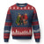 Headless Horseman Santa Ugly Christmas Sweater Funny Christmas Mashup Gift TS12 Navy Red Print Your Wear