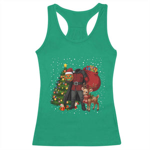 Headless Horseman Santa Racerback Tank Top Funny Christmas Mashup Gift TS12 Irish Green Print Your Wear