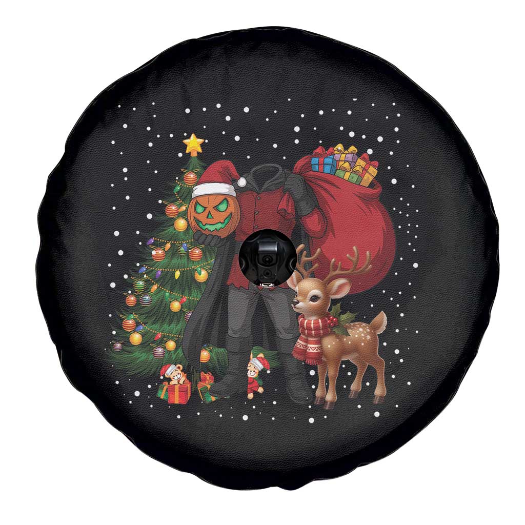 Headless Horseman Santa Spare Tire Cover Funny Christmas Mashup Gift TS12 Print Your Wear