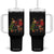 Headless Horseman Santa Tumbler With Handle Funny Christmas Mashup Gift TS12 One Size: 40 oz Black Print Your Wear