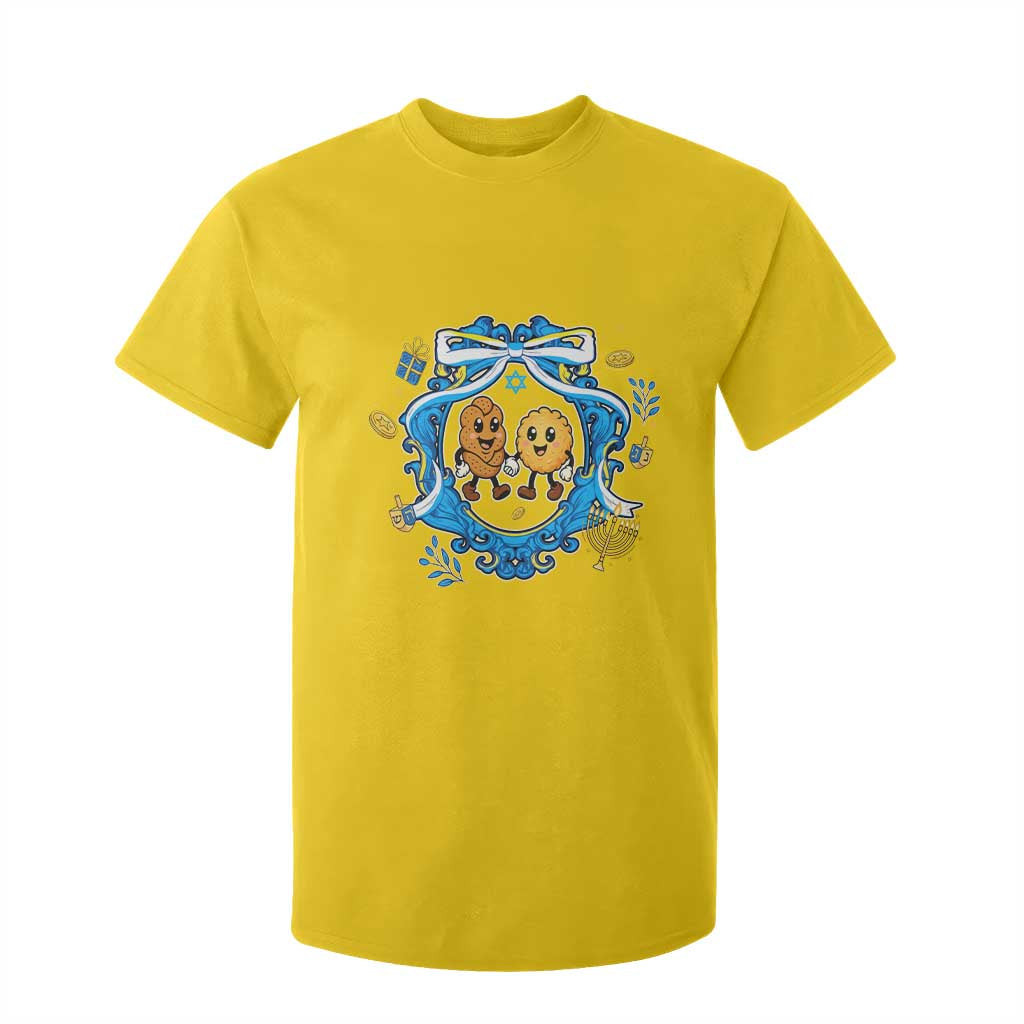 Funny Hanukkah T Shirt For Kid Challah And Latke Cute Food Lover Gift TS12 Daisy Print Your Wear