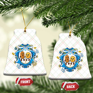 Funny Hanukkah Ceramic Ornament Challah And Latke Cute Food Lover Gift TS12 Print Your Wear