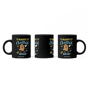 Funny Hanukkah Food Lover Gift Coffee Mug Happy Challah Days TS12 Print Your Wear