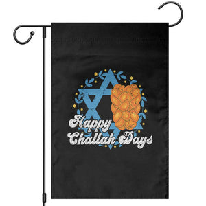 Hanukkah Challah Garden Flag Happy Challah Days Star Of David Gift TS12 Black Print Your Wear