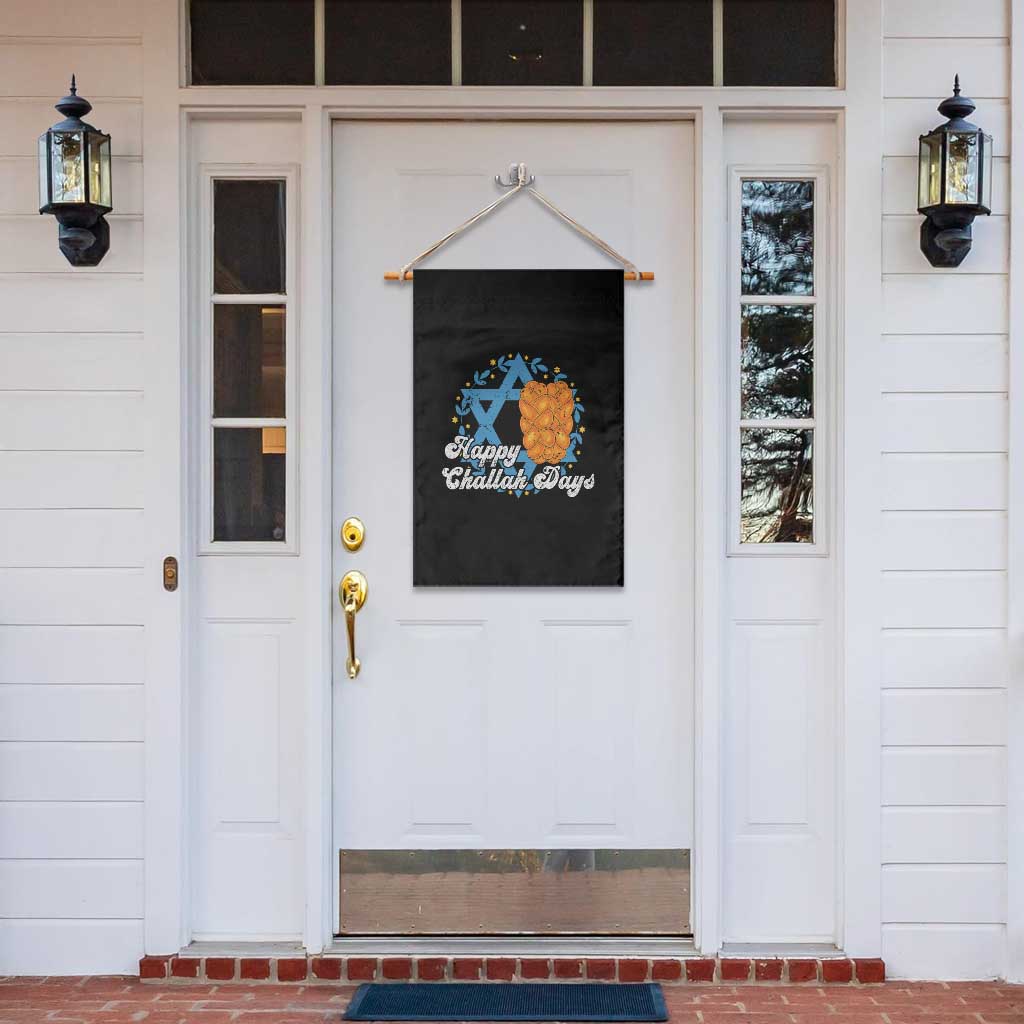 Hanukkah Challah Garden Flag Happy Challah Days Star Of David Gift TS12 Print Your Wear