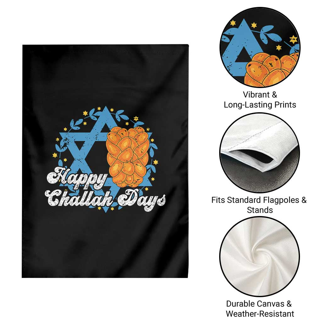 Hanukkah Challah Garden Flag Happy Challah Days Star Of David Gift TS12 Print Your Wear