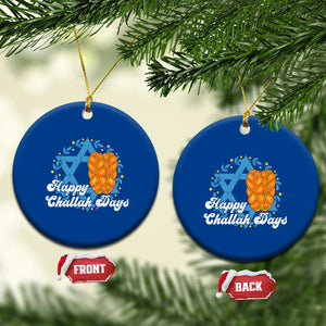 Hanukkah Challah Ceramic Ornament Happy Challah Days Star Of David Gift TS12 1pc Blue Print Your Wear