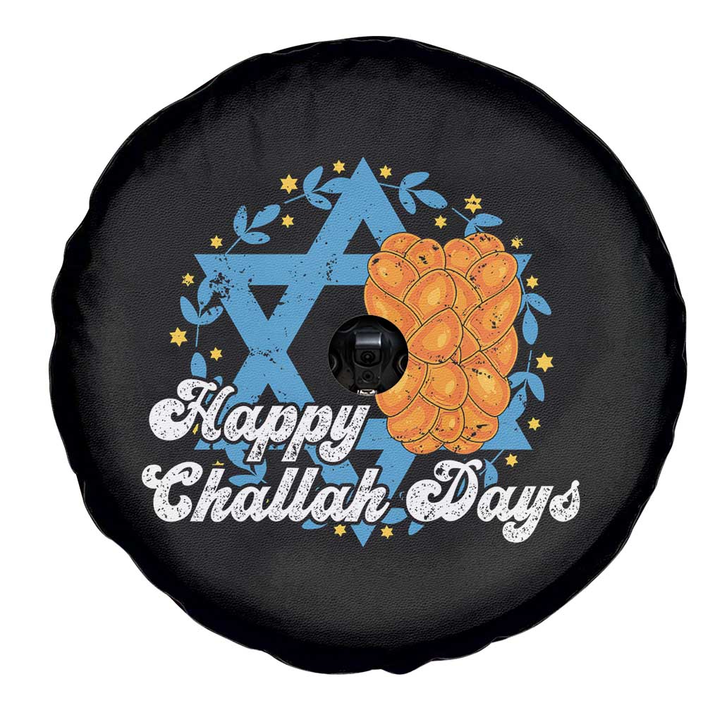 Hanukkah Challah Spare Tire Cover Happy Challah Days Star Of David Gift - Print Your Wear
