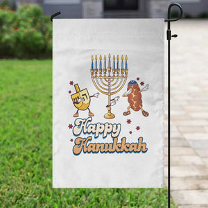Funny Hanukkah Garden Flag Dab Dreidel Menorah Challah Gift TS12 Print Your Wear