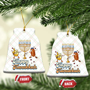 Funny Hanukkah Ceramic Ornament Dab Dreidel Menorah Challah Gift TS12 Print Your Wear