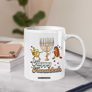 Funny Hanukkah Coffee Mug Dab Dreidel Menorah Challah Gift TS12 Print Your Wear