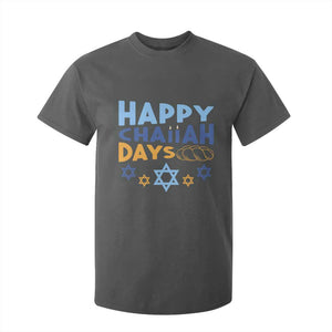Happy Challah Days T Shirt For Kid Hanukkah Holiday Gift TS12 Dark Heather Print Your Wear