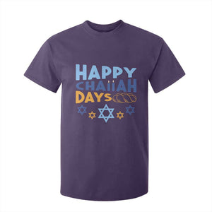 Happy Challah Days T Shirt For Kid Hanukkah Holiday Gift TS12 Purple Print Your Wear