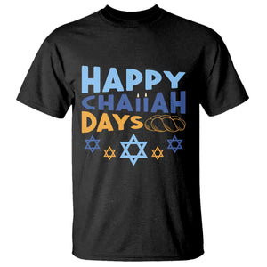 Happy Challah Days T Shirt Hanukkah Holiday Gift TS12 Black Print Your Wear