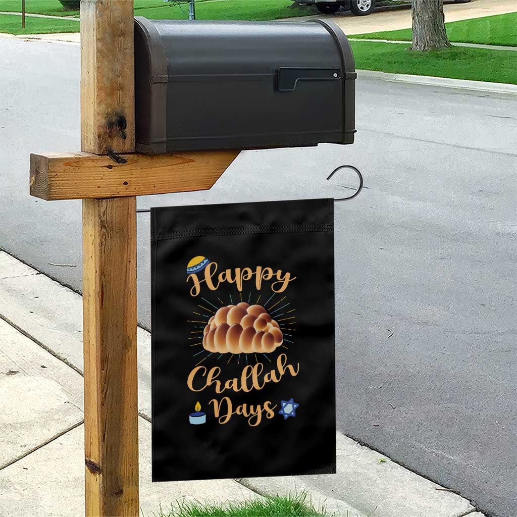 Funny Hanukkah Happy Challah Days Garden Flag Jewish Gift TS12 Print Your Wear