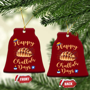 Funny Hanukkah Happy Challah Days Ceramic Ornament Jewish Gift TS12 Print Your Wear