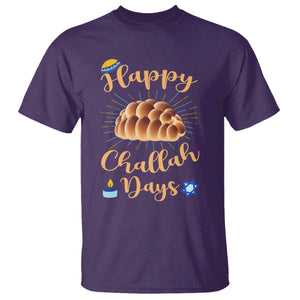 Funny Hanukkah Happy Challah Days T Shirt Jewish Gift TS12 Purple Print Your Wear