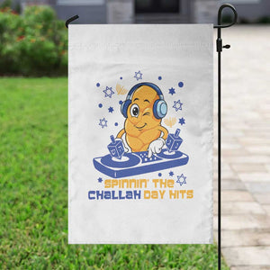 Hanukkah DJ Challah And Dreidel Garden Flag Funny Jewish Gift TS12 Print Your Wear