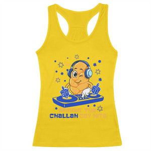 Hanukkah DJ Challah And Dreidel Racerback Tank Top Funny Jewish Gift TS12 Daisy Print Your Wear