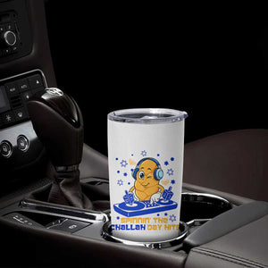 Hanukkah DJ Challah And Dreidel Tumbler Cup Funny Jewish Gift TS12 Print Your Wear